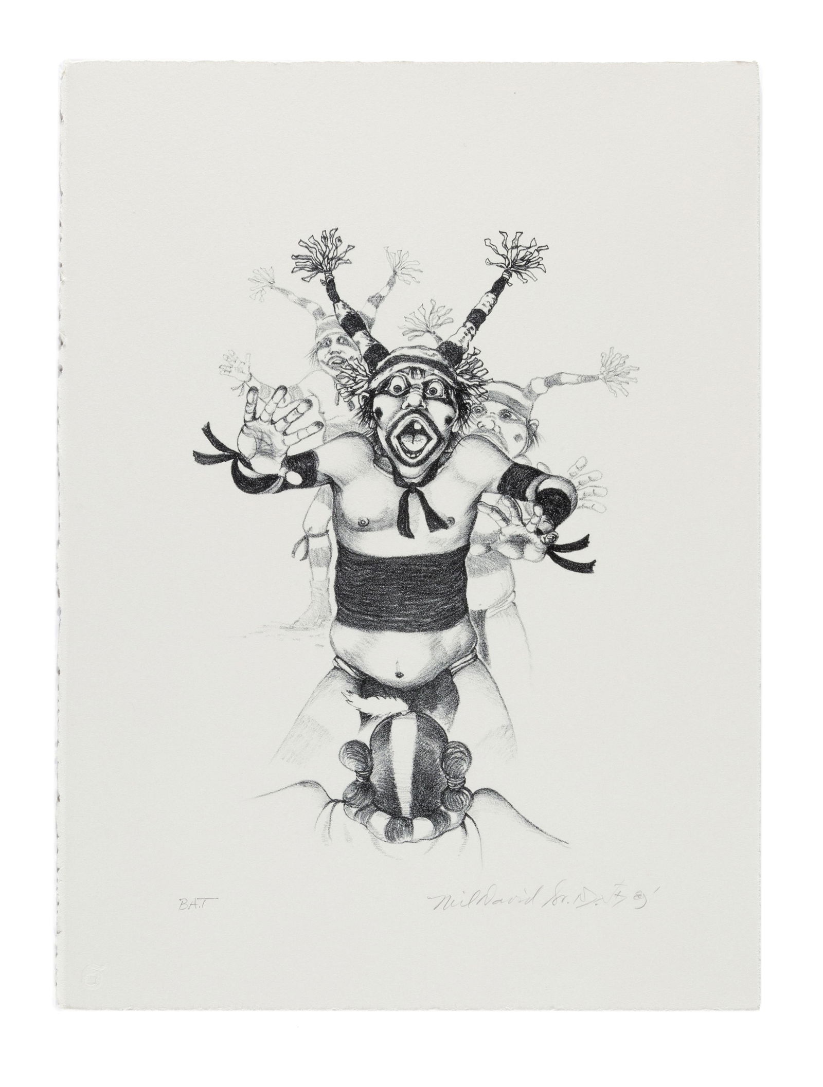 Neil David Sr., Cold Hands, 1989 (1 of 3)