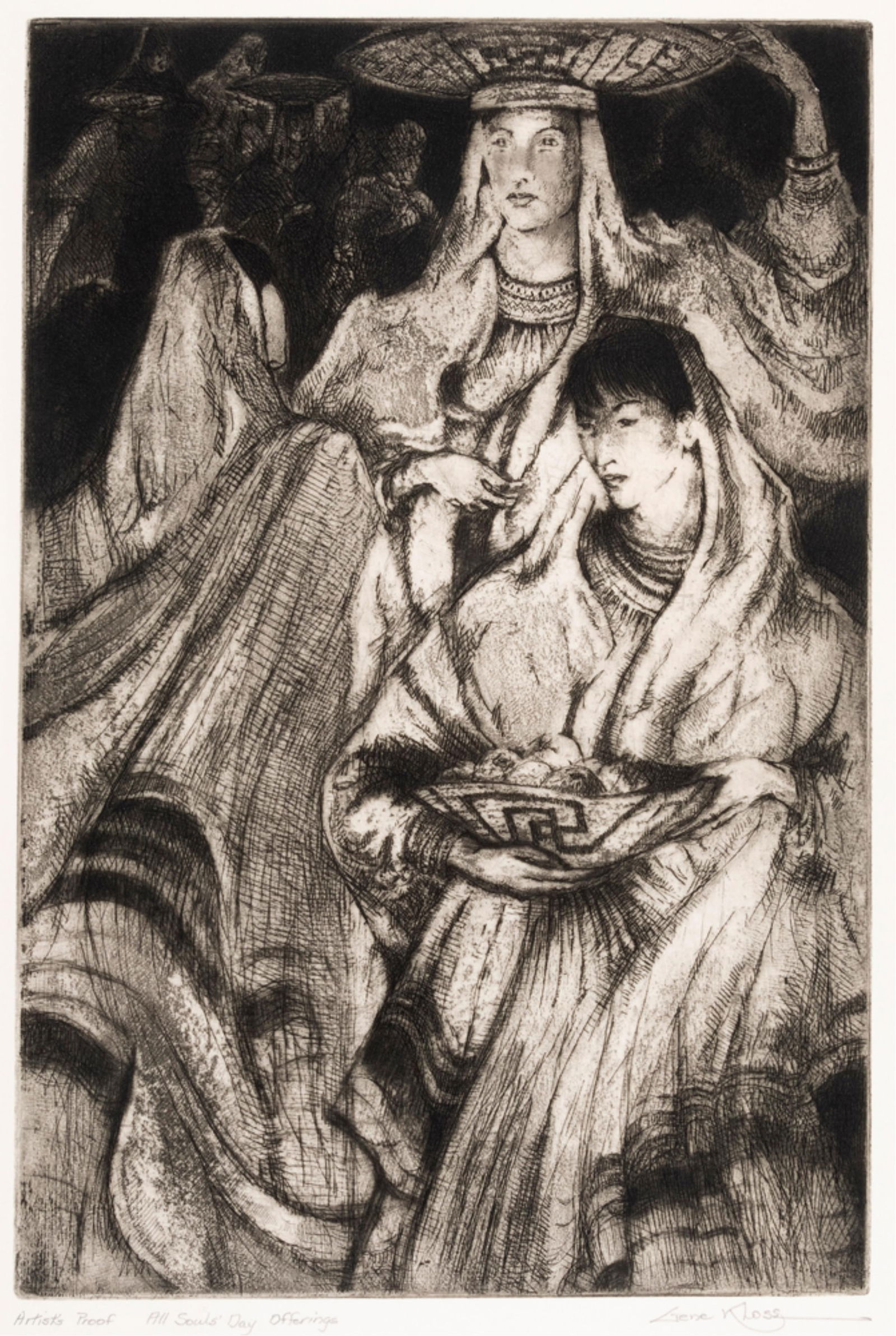 Gene Kloss, All Souls' Day Offerings, 1970