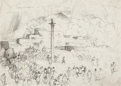 Gene Kloss, Untitled (San Geronimo Feast Day)