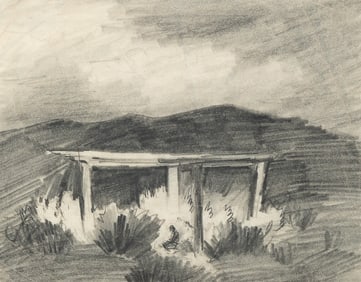Gene Kloss, Untitled (Under Shelter)