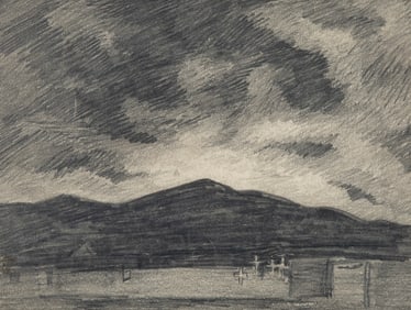 Gene Kloss, Untitled (Mountain Landscape)