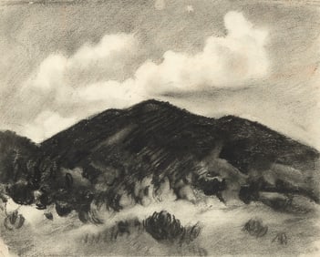 Gene Kloss, Untitled (Mountain Landscape)