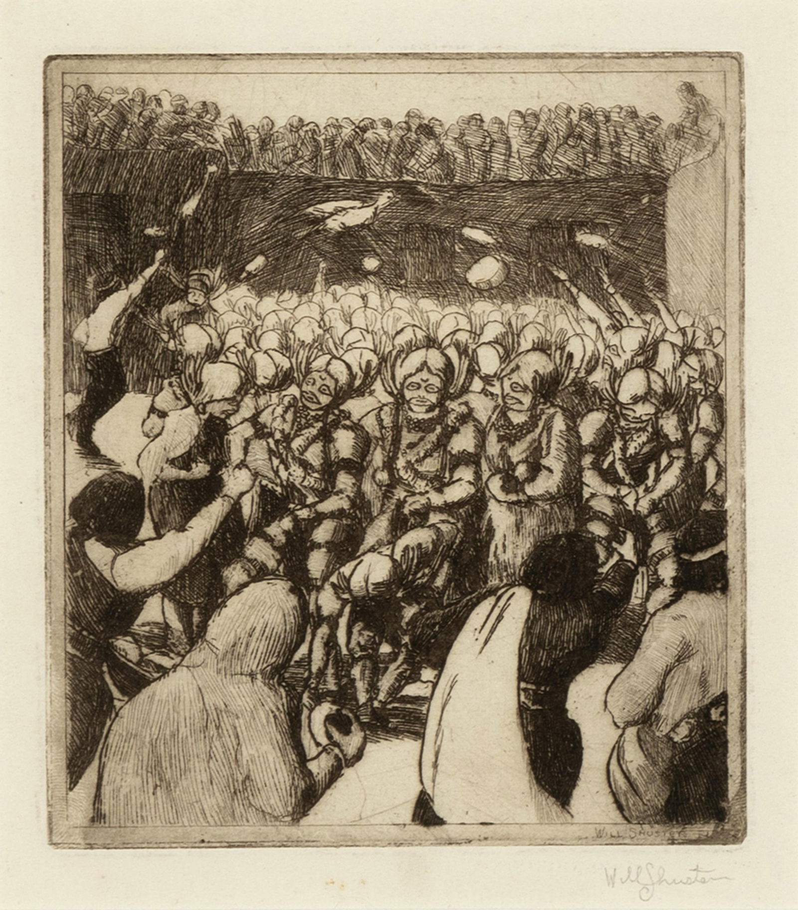 William Howard Shuster, Gift Dance (Toss) (1 of 2)