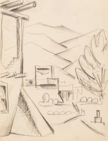 Arnold Ronnebeck, Mabel Dodge Luhan House, New Mexico, 1925