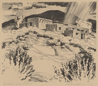 Coy Avon Seward, Sunshine and Shower, 1928