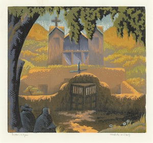 Willard Clark, Santuario de Chimayo, 1938