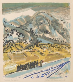 Helen Greene Blumenschein, Funeral Procession
