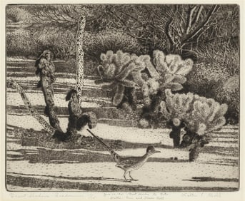 Walter E. Bohl, Desert Shadows – Roadrunner, 1961