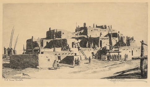 Ralph M. Pearson, Taos Pueblo, 1920