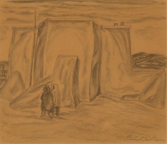 Emil James Bisttram, Near the Ranchos Church