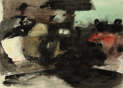 Louis Leon Ribak, Cavern Gate, 1962