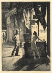Martin Lewis, Chance Meeting, 1940 - 1941