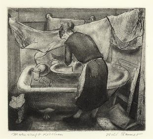 Will R. Barnet, Makeshift Kitchen, 1935