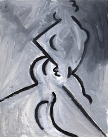 David Hare, Untitled (Abstract Figure)