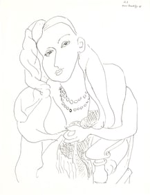 Henri Matisse, Untitled (Seated Figure), 1941