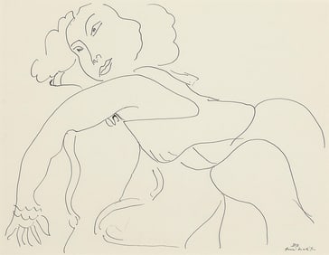 Henri Matisse, Untitled (Reclining Figure)