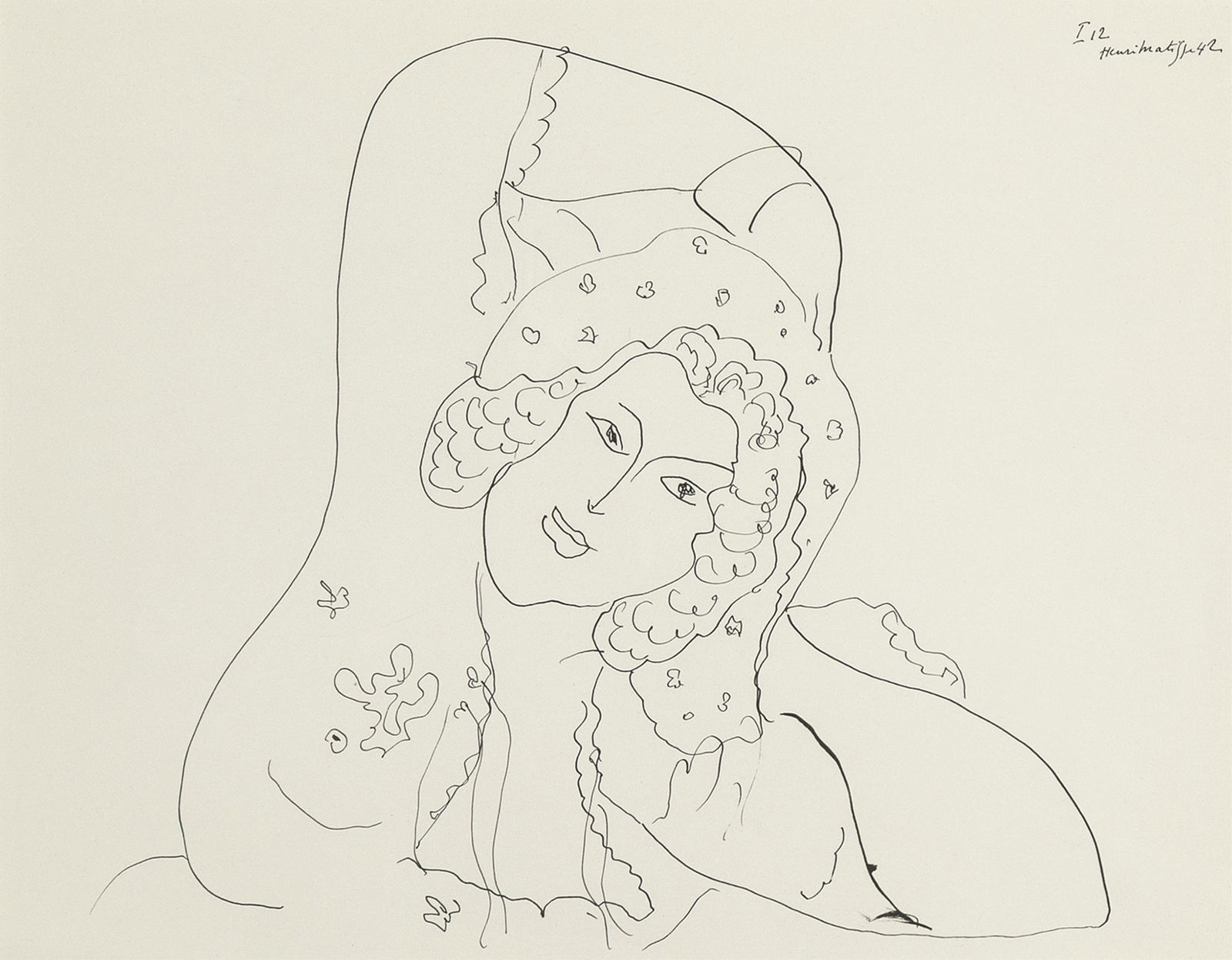 Drawings Themes and Variations　マティス Henri Matisse: Dessins. Themes et Variations' Rare book or
