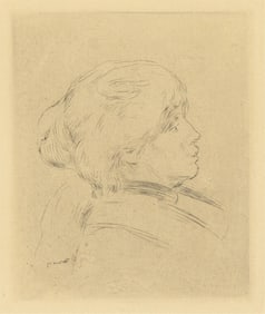 Pierre-Auguste Renoir, Head of Berthe Morisot 2