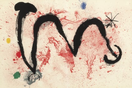 After Joan Miro, La Danse de Feu, 1963