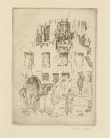 John Marin, Sestiere Dosoduro, Venezia, 1907