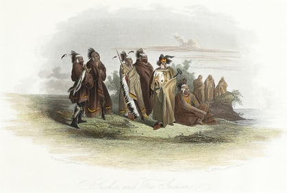 Karl Bodmer, Saukie and Fox Indians