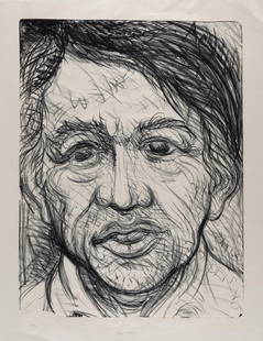 Luis Jiménez, Cesar Chavez: Luis Jiménez(1940 - 2006)Cesar Chavezlithograph, edition 46 of 70editioned lower left: 46/70titled lower center: Cesar Chavez27.2 x 21 7/8 in. (69.2 x 55.6 cm.), sheet: 34 1/2 x 28 in. (87.6 x 71.1 c