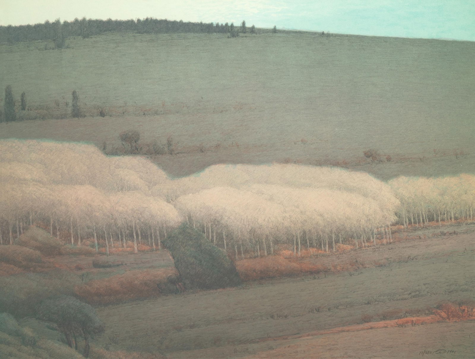 Russell Chatham, Boulder Valley-Fall, 1991 (1 of 2)