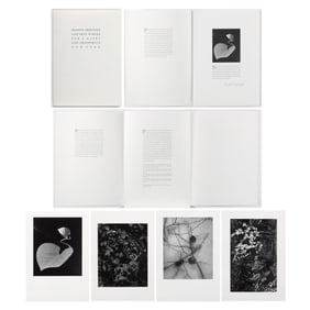Paul Caponigro, Polaroid Annual Greeting Card (Four Photographs)