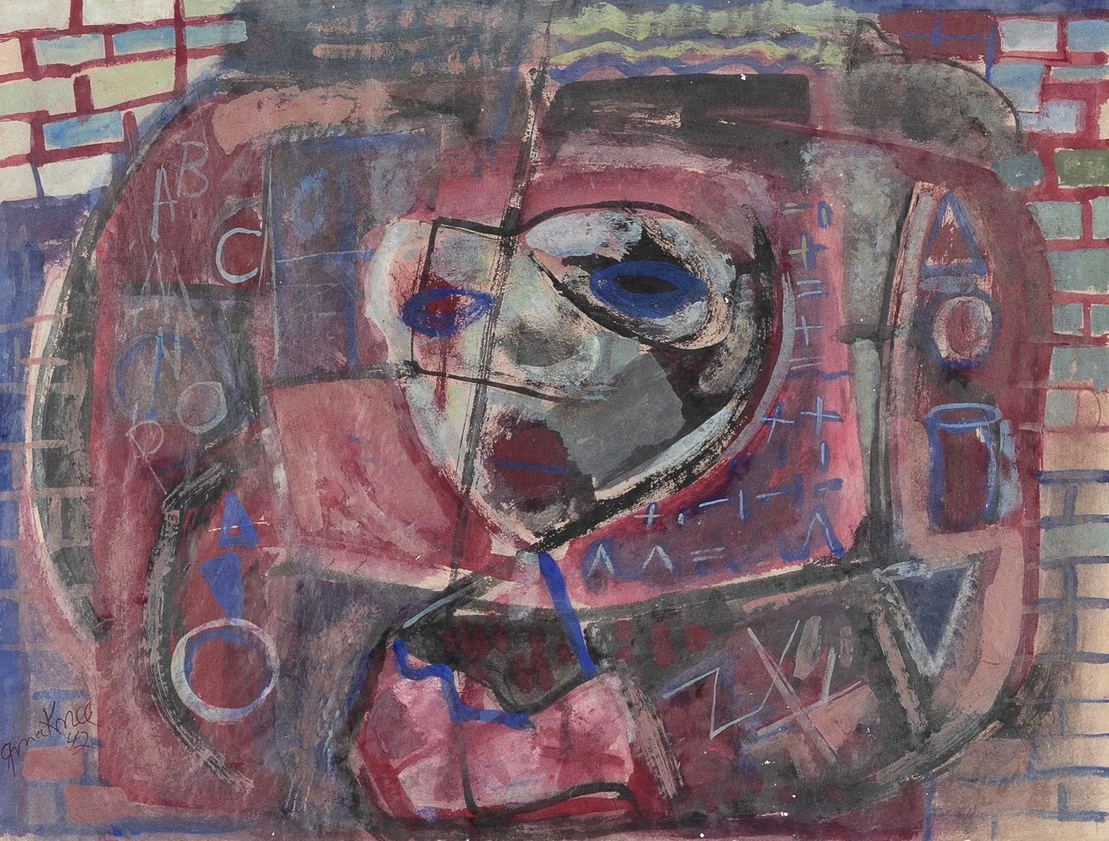 Gina Brook Knee, The Bewildered Pupil, 1942 (1 of 3)