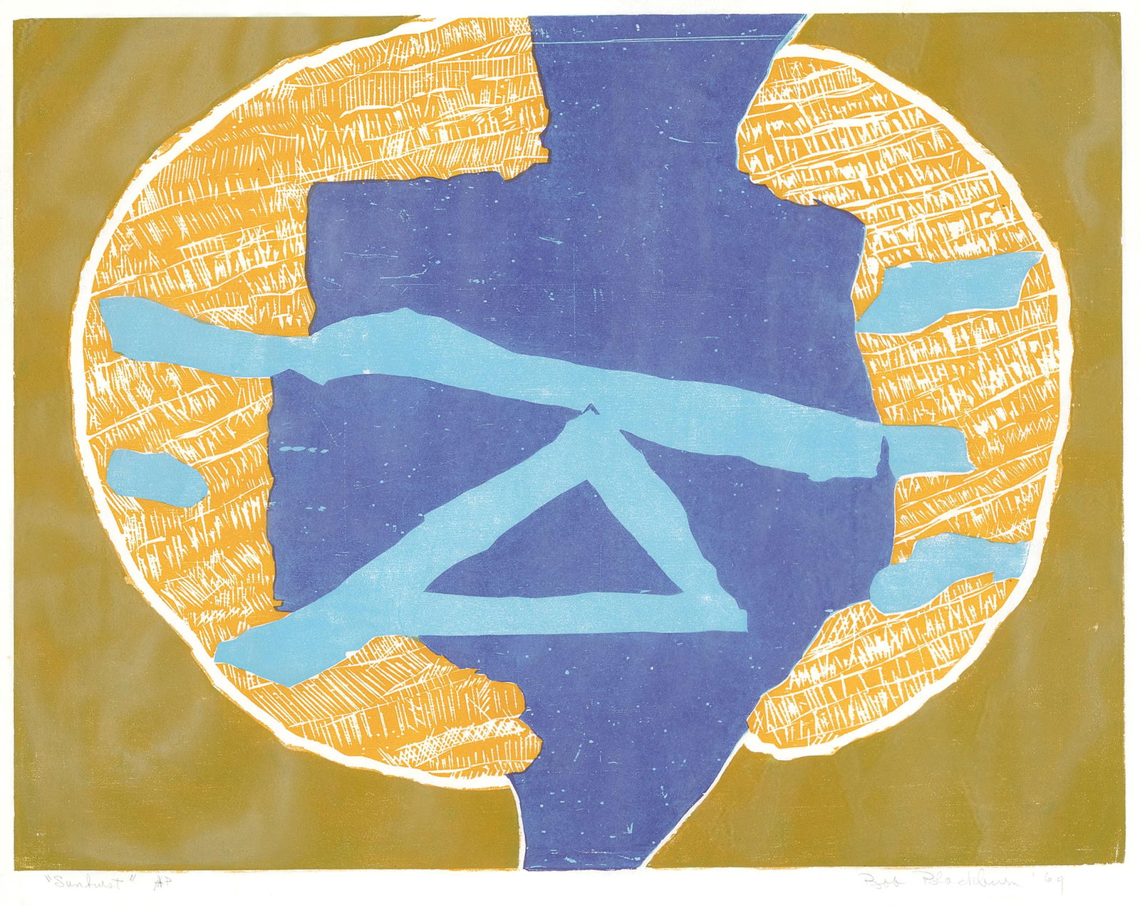 Robert Blackburn, Sunburst, 1969 (1 of 2)