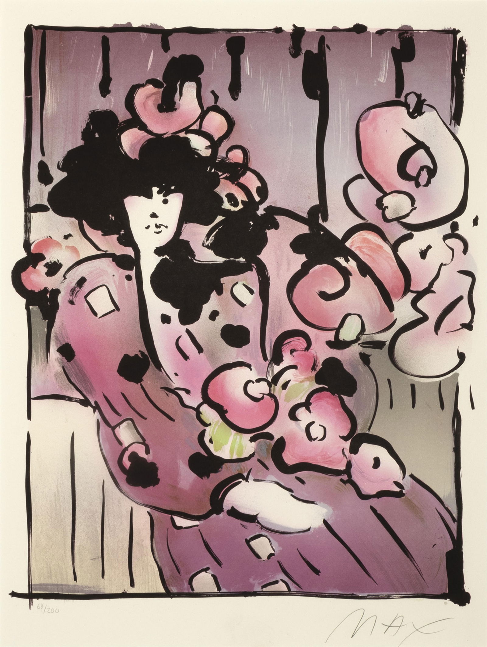 Peter Max, Untitled (Figure) (1 of 2)