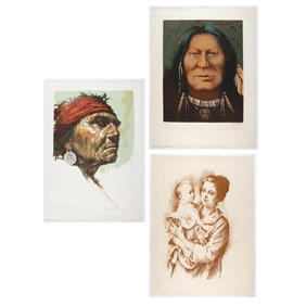 Various, Suite of Three Lithographs