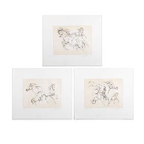 Bev Doolittle, Set of Three Etchings: Drawn from the Heart (1 of 6)