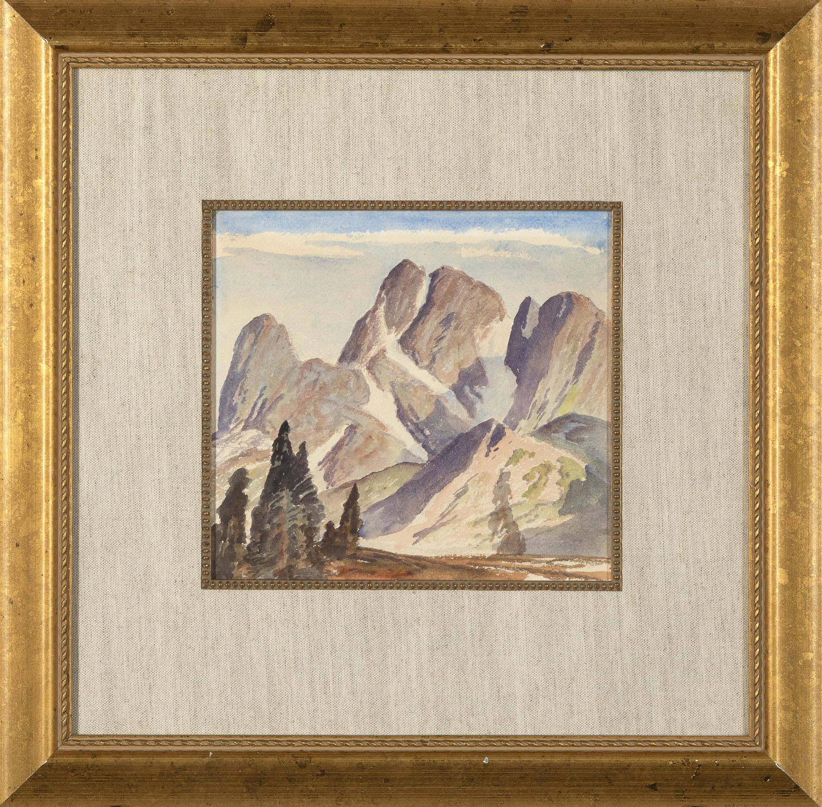 Carl Redin, Timberline in Sierras (1 of 2)