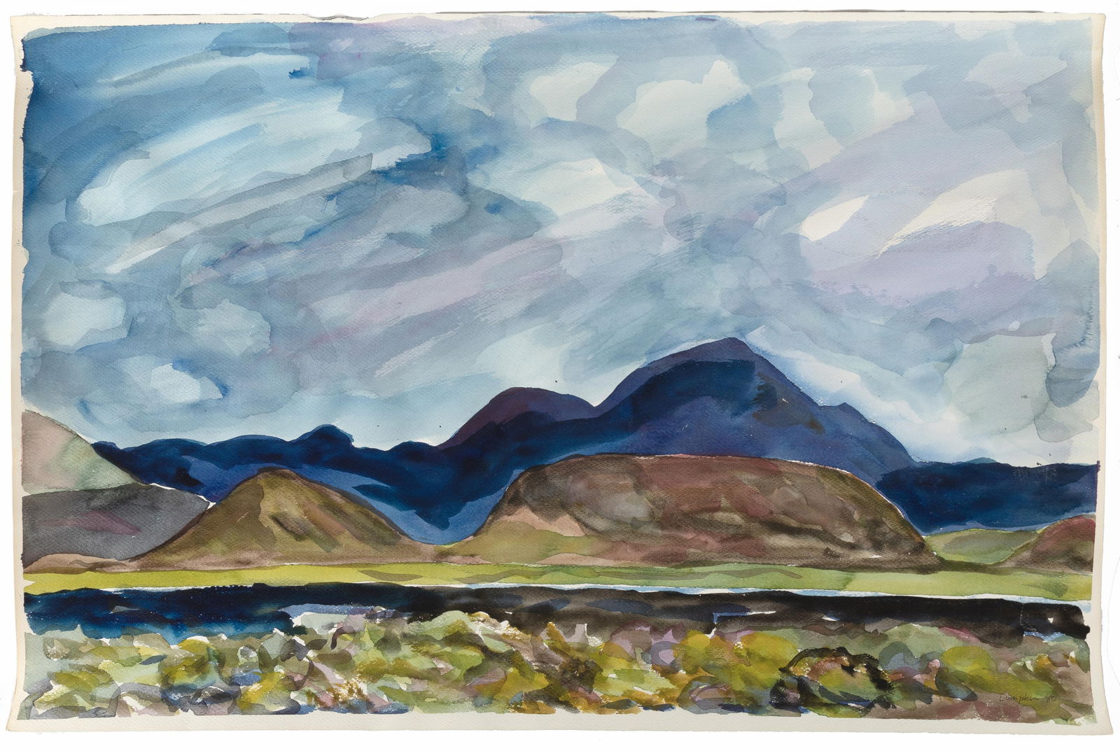 William Thomas Lumpkins, Southwest Wind, 1980 (1 of 2)