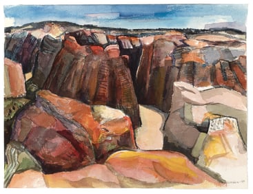William Thomas Lumpkins, Canyon Deep, 1984