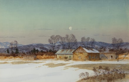 Paul Strisik, November Moonrise