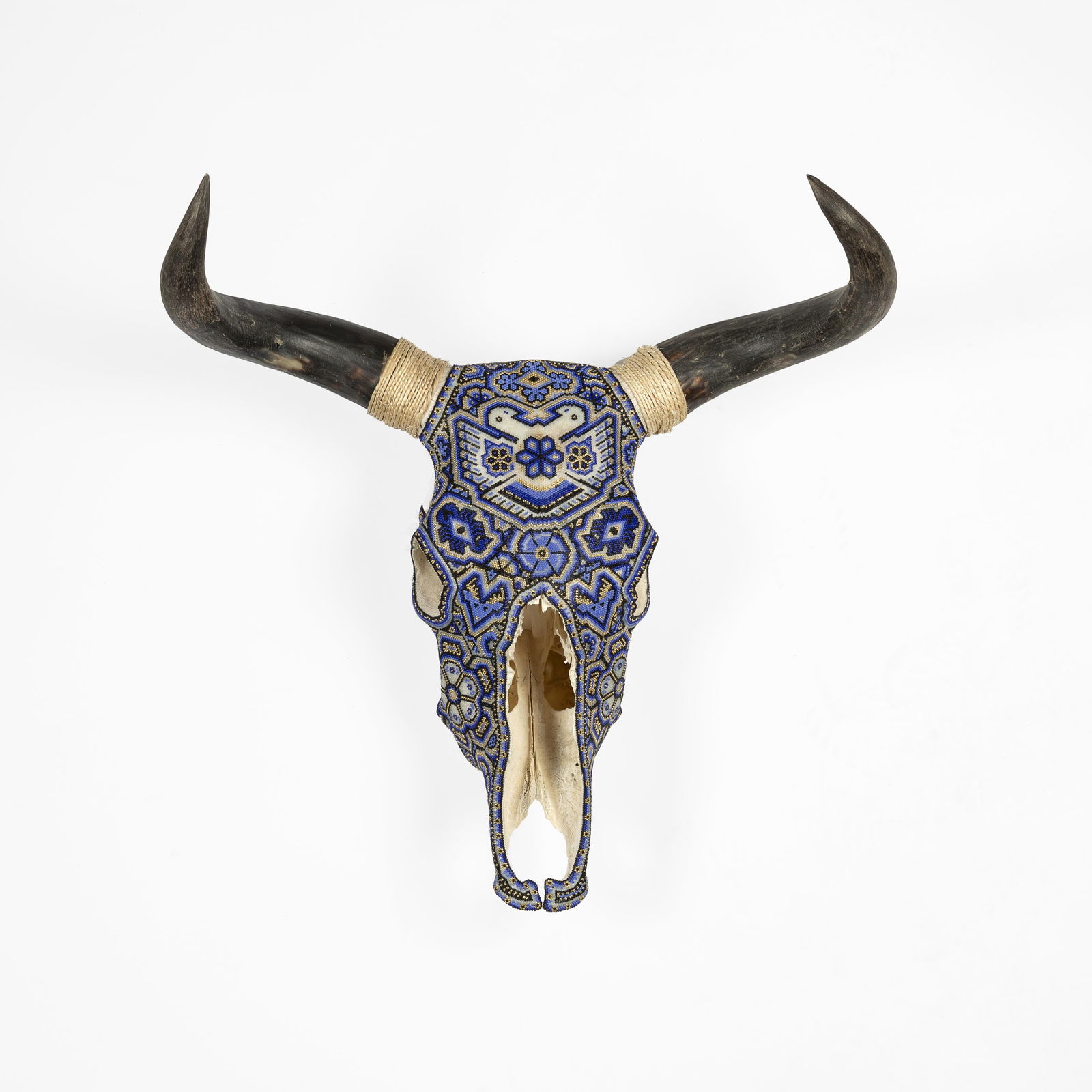 Huichol Beaded Skull (1 of 4)