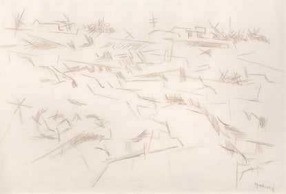 Andrew Dasburg, Hillside