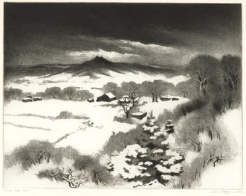 Gene Kloss, Winter Fields, 1941