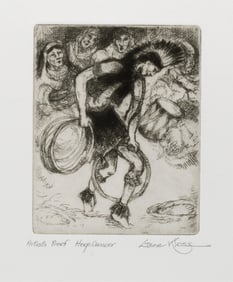 Gene Kloss, Hoop Dancer, 1981