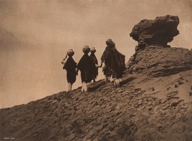 Edward S. Curtis, Acoma Water Girls, 1904