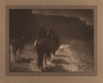 Edward S. Curtis, The Vanishing Race - Navajo, 1904