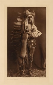 Edward S. Curtis, Iron Breast - Piegan, 1900