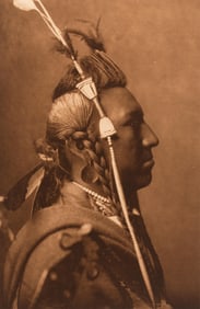 Edward S. Curtis, Swallow Bird - Apsaroke, 1908
