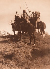 Edward S. Curtis, The Spirit of the Past - Apsaroke, 1908
