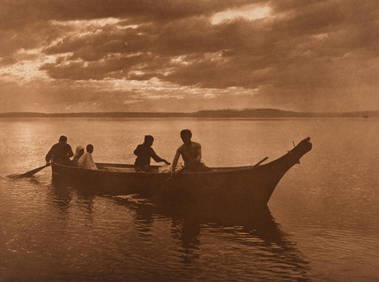Edward S. Curtis, Homeward, 1898 (1 of 3)
