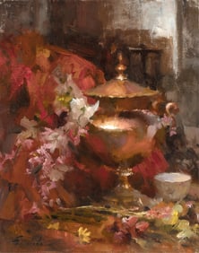 Louis Escobedo, Untitled (Still Life in Red)