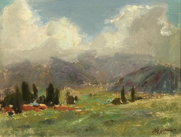 Sherrie McGraw, Clouds, Sunny Morning In Taos