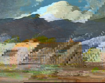 Frederick William Becker, Winter in Taos
